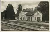 Järnvägsstationen i Åmotfors.