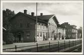 Järnvägsstationen i Ånge.