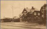 Järnvägsstationen i Åsarp.