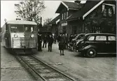 Stationen i Ödeshög omkring 1939.