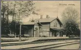 Järnvägsstationen i Örbyhus.