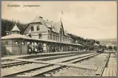 Järnvägsstationen i Örnsköldsvik.
