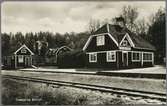 Järnvägsstationen i Österskär.