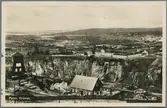 Falu gruva, Stora Stöten i förgrunden med staden i bakgrunden.