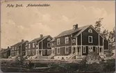 Arbetarbostäder i Nyby bruk.