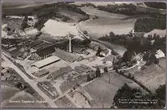 Flygbild över Sennans tegelbruk.