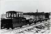 Fiskeby Fabriks AB lokomotor. Norsholm - Västervik - Hultsfreds Järnvägar, NVHJ L 1016.