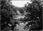 Överums station med bangård.