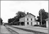 Ankarsrum järnvägsstation.