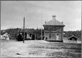 Norsholm station år 1875.