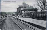 Norsholm station på 1890-talet.