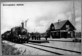 Uppsala Enköpings Järnväg, UEJ lok 2 på stationen i Navestabro.