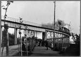 Viadukten vid Helsingborg. Viadukten byggdes 1883. Banan mellan Helsingborg och Ängelholm invigdes 1 augisti 1885.
