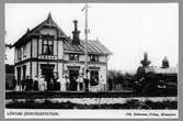 Härnösand-Sollefteå Järnväg, HdSJ lok 3 vid Lökom station.