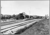 Gävle - Dala Järnväg, GDJ tåg vid Falun Norra Järnvägsstation.