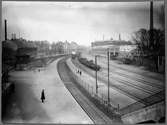 Lokaltåg vid Sundbyberg station.