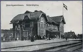 Stationen i Söderköping.