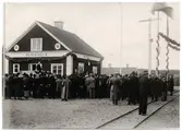 Invigning av Rumskulla station.