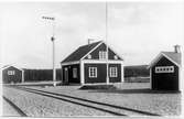 Rumskulla station ett år efter invigningen.