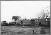 Jönköping-Gripenbergs Järnväg, JGJ. Persontåg vid Jönköping Östra år 1920.