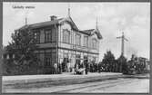 Läckeby station.