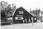 Stensjöns järnvägsstation år 1920.