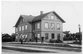 Lidköpings Järnvägsstation 1889.