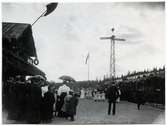 Invigning av järnvägen vid Bengtsfors station.