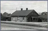 Skivarps Järnvägsstation.