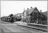 Statens Järnvägar, SJ W 1231 på stationen i Kållered.