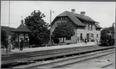 Ljungskile järnvägsstation.