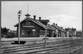 Järnvägsstationen i Katrineholm.