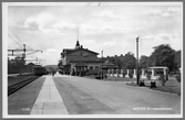 Järnvägsstationen i Skövde.