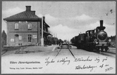 Statens Järnvägar, SJ Ab på stationen i Tibro.