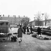 Vänersborg, försäljning på torget