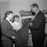 Husmoderskolans avslutning.
December 1956.