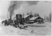 Station öppnad 1927 med tvåvånings stationshus i trä. Godsmagasinet tillbyggt lite senare. Stationen nedlagd 1986.