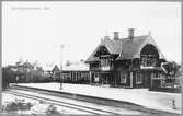 Bor station på 1910-talet.