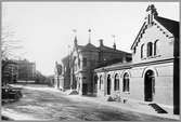 Borås nedre station år 1930.