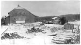 Bosjön station omkring år 1914.