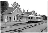 Braås station år 1990.