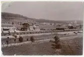 Bräcke station år 1895. Tillhört grupptavla 