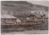 Bräcke station år 1895. Tillhört grupptavla 
