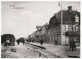 Bräcke station på 1900-talet.