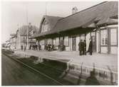 Bräcke station på 1910-talet.