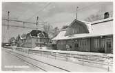 Bräcke station omkring år 1950.