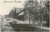 Stationshus av Byskemodellen. Trafikplats anlagd 1892