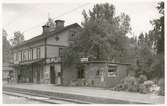 Erikslunds järnvägsstation. Stationen öppnades 1878, och blev elektrifierad 1942.