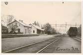 Ervalla järnvägsstation.