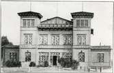 Falun år 1876 nedrivna stationshus